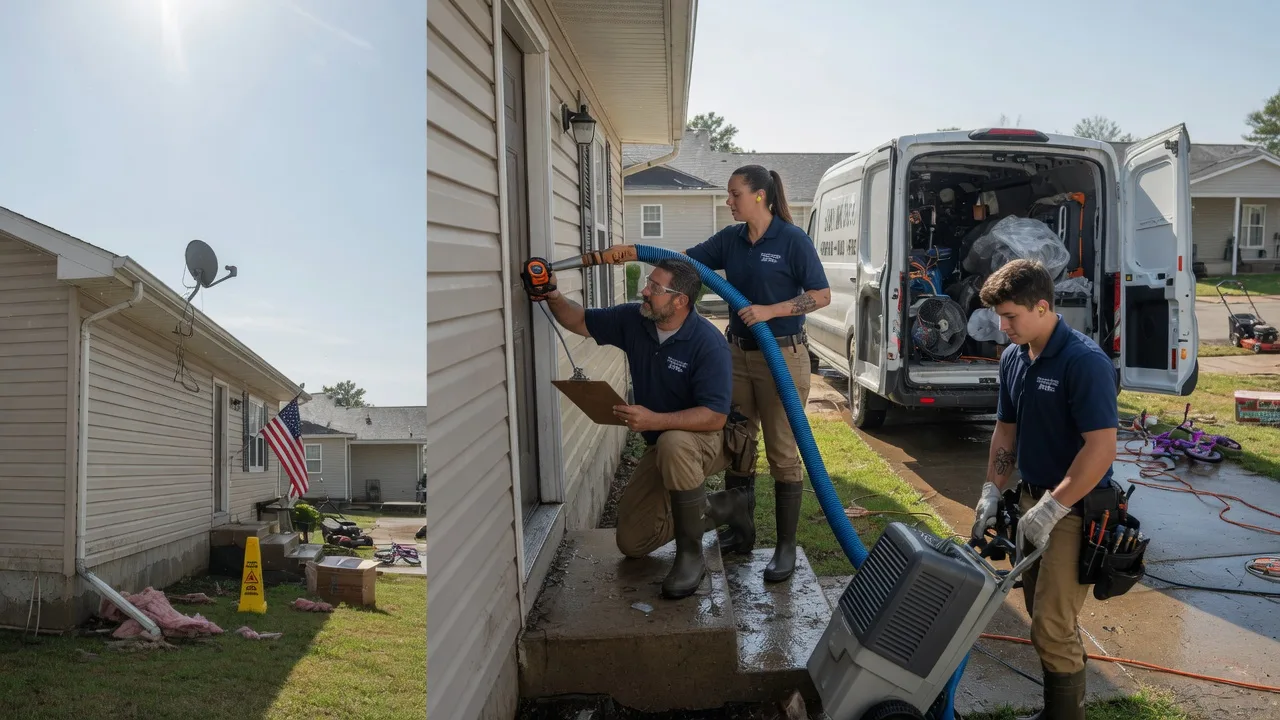 Ceiling Water Damage Restoration in Wood Dale, IL near me
